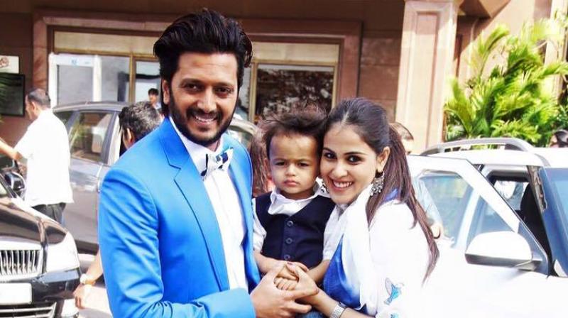 Riteish Deshmukhâ€¬ Son Latest Pic