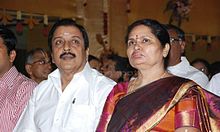 Sivakumar with his Wife