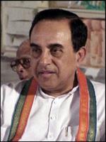 Subramanian Swamy With Party Members