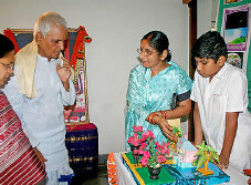 Bhattam Srirama Murthy Visit Stalls