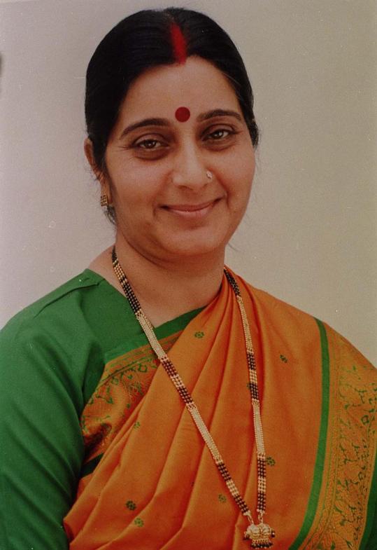 Sushma Swaraj Photo Shot