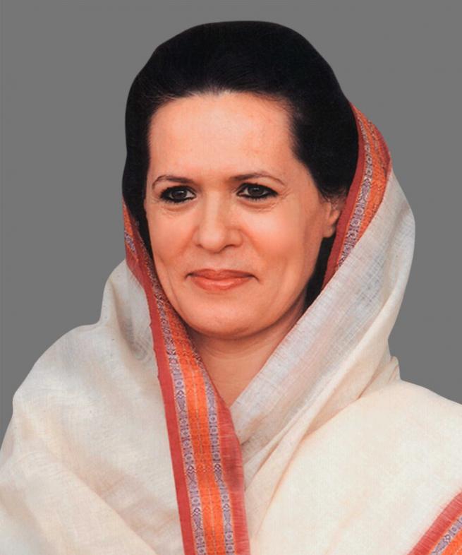 Sonia Gandhi President of the Indian National Congress party