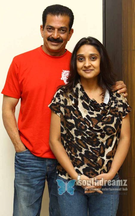 Malavika Avinash with Husband