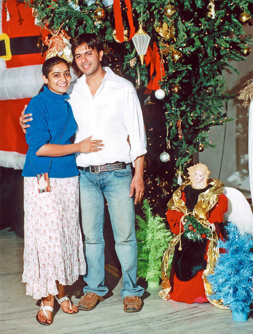 Meera Vasudevan With Husband