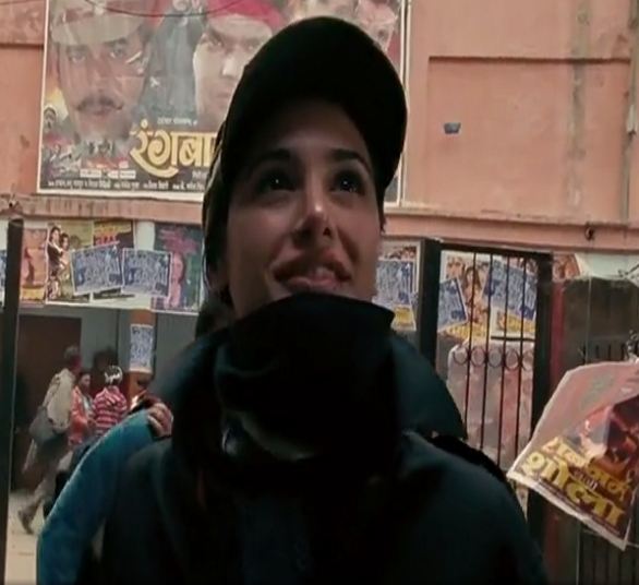 Nargis Fakhri cross-dressing in Movie Rockstar