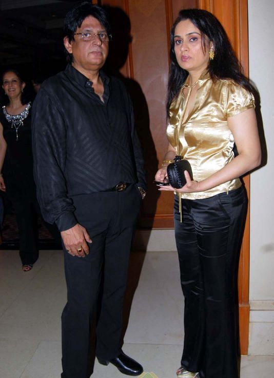 Padmini Kolhapure With her Husband