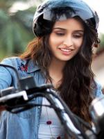 Shraddha Kapoor With Bike