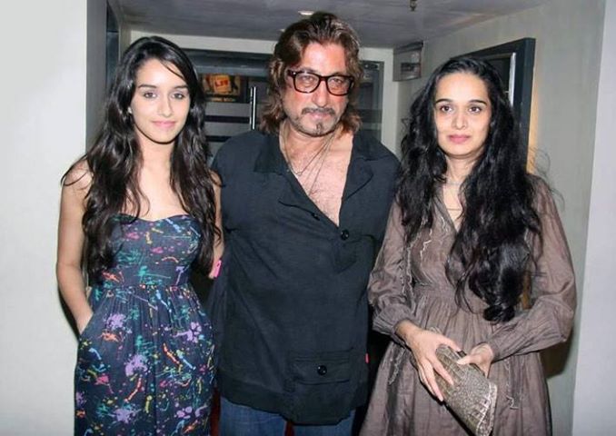 Shraddha Kapoor With Father