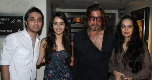 Shraddha Kapoor Family Pic