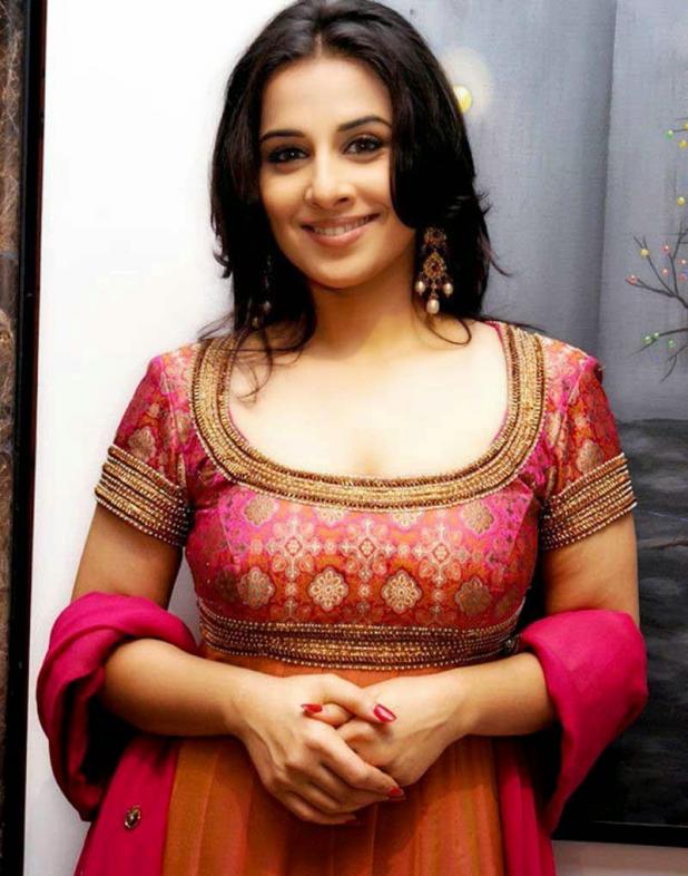 Vidya Balan in local dress