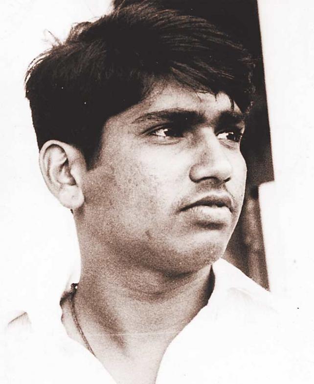 Young Chandrakant Pandit