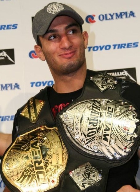 Gegard Mousasi With Tittles