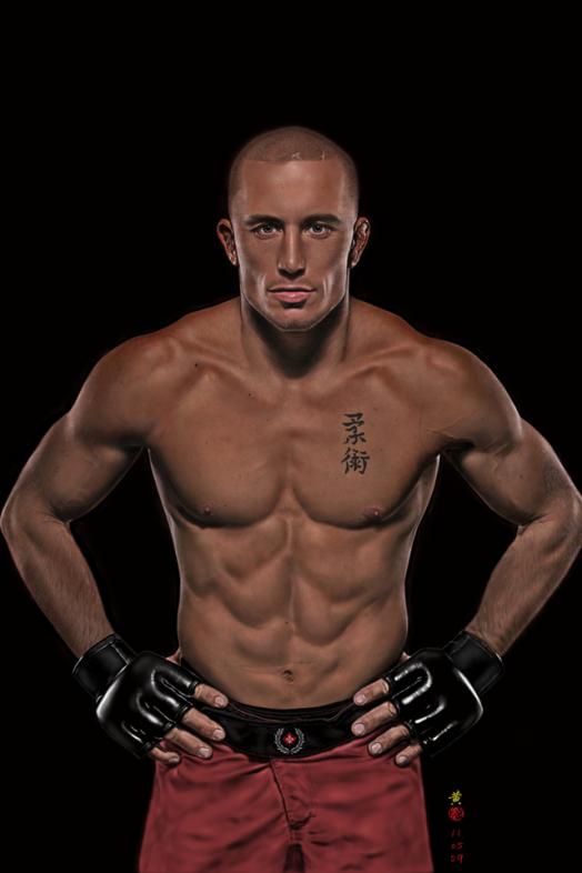 Georges St-Pierre Modeling Pic