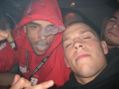 Nate Diaz With Friends