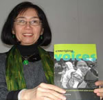 Huping Ling with her book