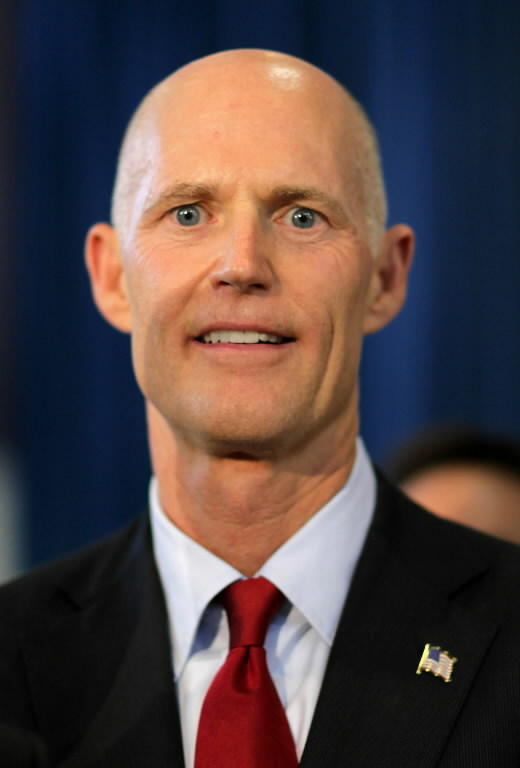 Rick Scott Governor of Florida.