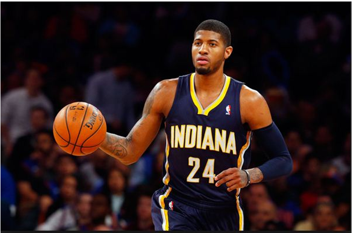 Pacers will miss Paul George for a year or more after serious leg injury.