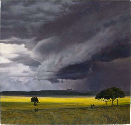 April Gornik  American landscape paintings