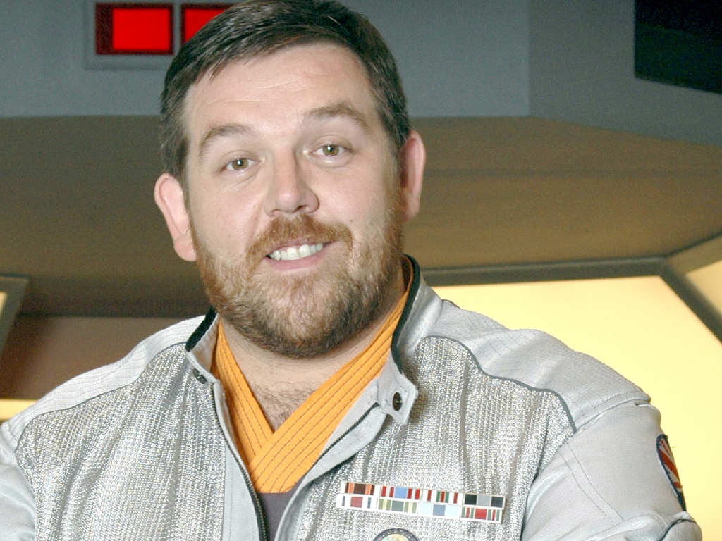 Nick Frost in Acorn Antiques