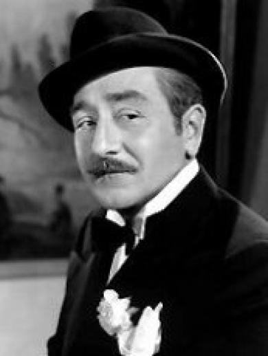 Adolphe Menjou in The Front Page