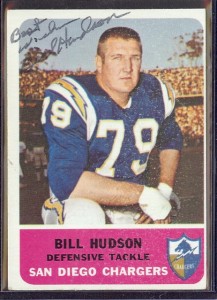 Bill Hudson American football defensive tackler
