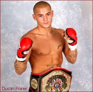 Dustin Poirier with Tittles