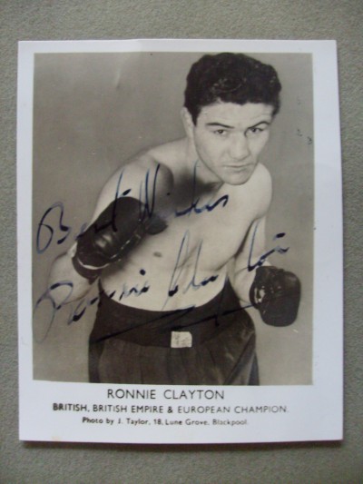 Ronnie Clayton in Action