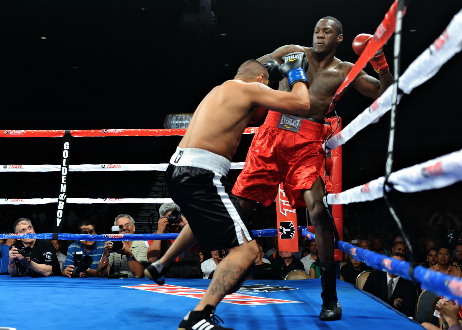 Deontay Wilder in Action