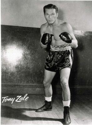 Tony Zale in Action