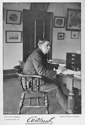 C. W. Alcock at Home