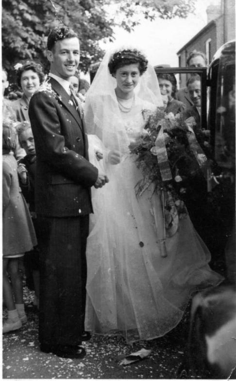 Horace Burrows Wedding Pic