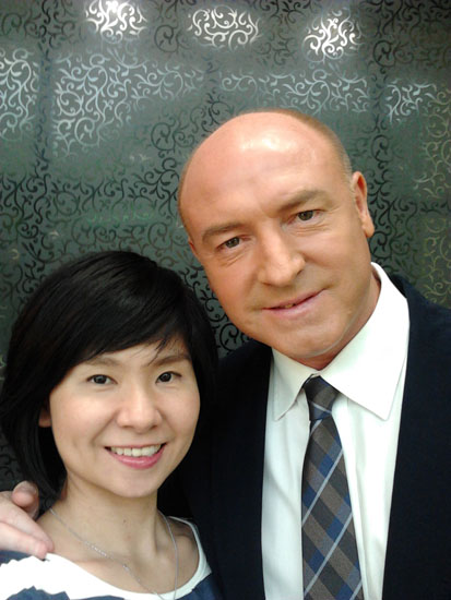 Steve McMahon With Wife
