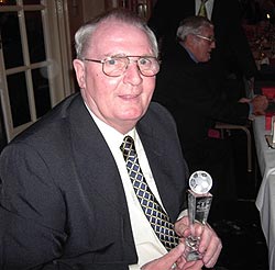Fred Pickering With Award
