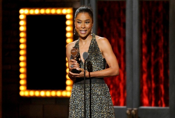 Sophie Okonedo Accepts Awads for Actress in a Featured Role 2014 Tony 