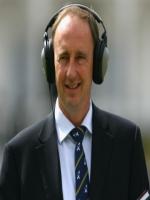 English cricket broadcaster Jonathan Agnew