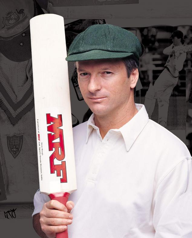 Mark Waugh in Action