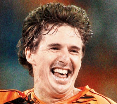 Brad Hogg in Action