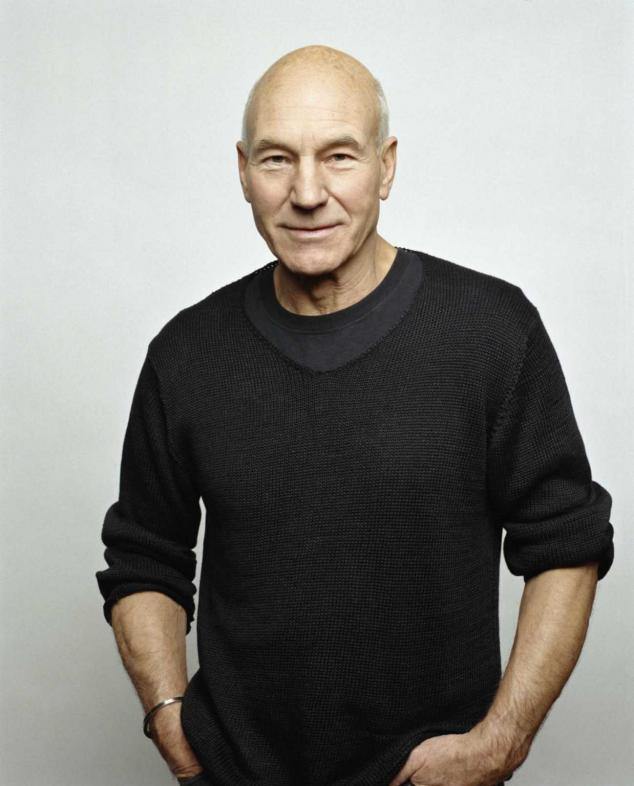 Patrick Stewart in The Daily Show