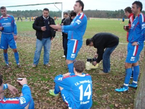 Branko Milosevic With Players
