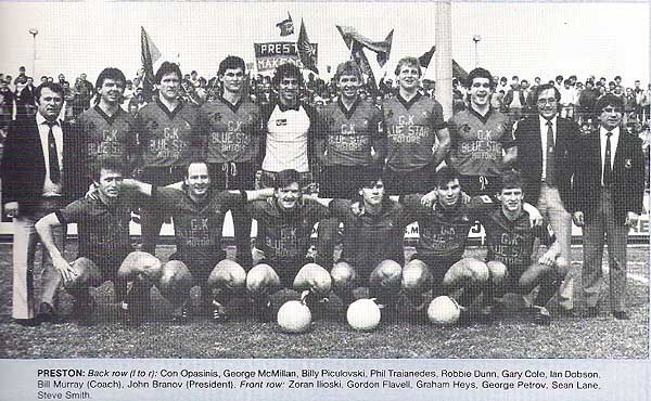 Warren Spink With Players