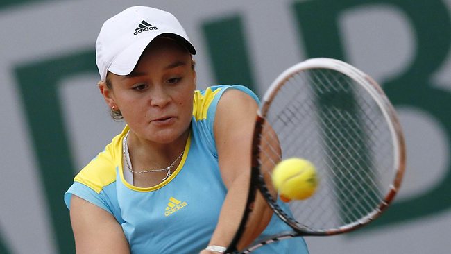Ashleigh Barty in Match
