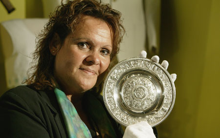 Evonne Goolagong Cawley With Medal