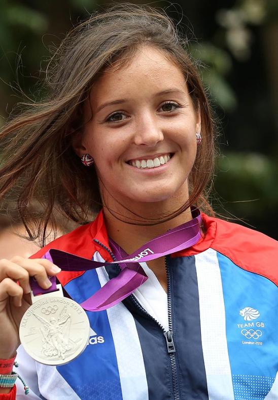 Laura Robson With Medal