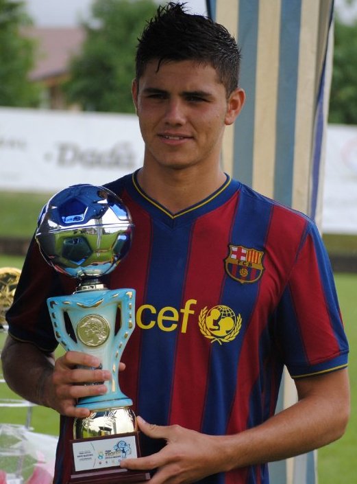 Mauro Icardi With Trophy