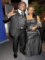 Gerald Asamoah With Wife