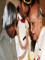 A K Hangal with abdul Kalam