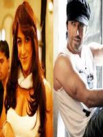 Aashish Chaudhary in female dress in Movie Double Dhamaal