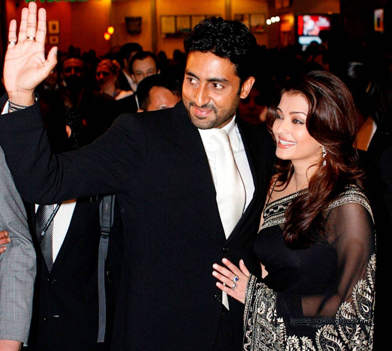 Abhishek Bachchan with His Wife