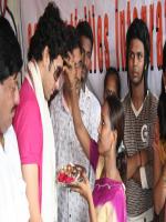 Adhyaan Suman celebrates raksha bandhan