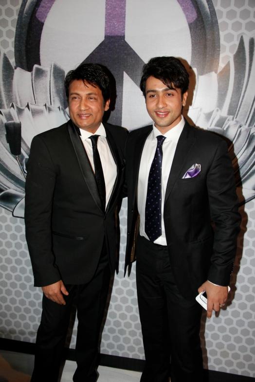 Adhyaan Suman and his Father